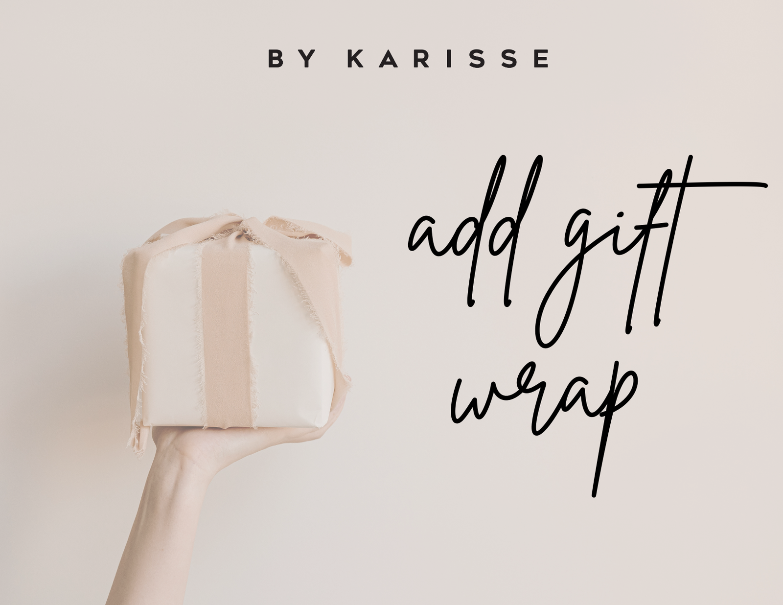 Add Gift Wrap