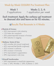 3 Treatment Series Facial | CO2Lift® Carboxy Gel Treatment + Celluma Light Therapy
