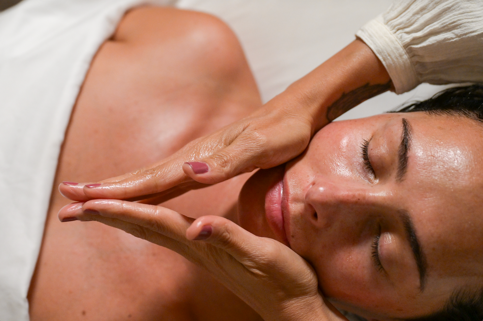Sound Bath Facial Experience