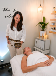 Sound Bath Facial Experience