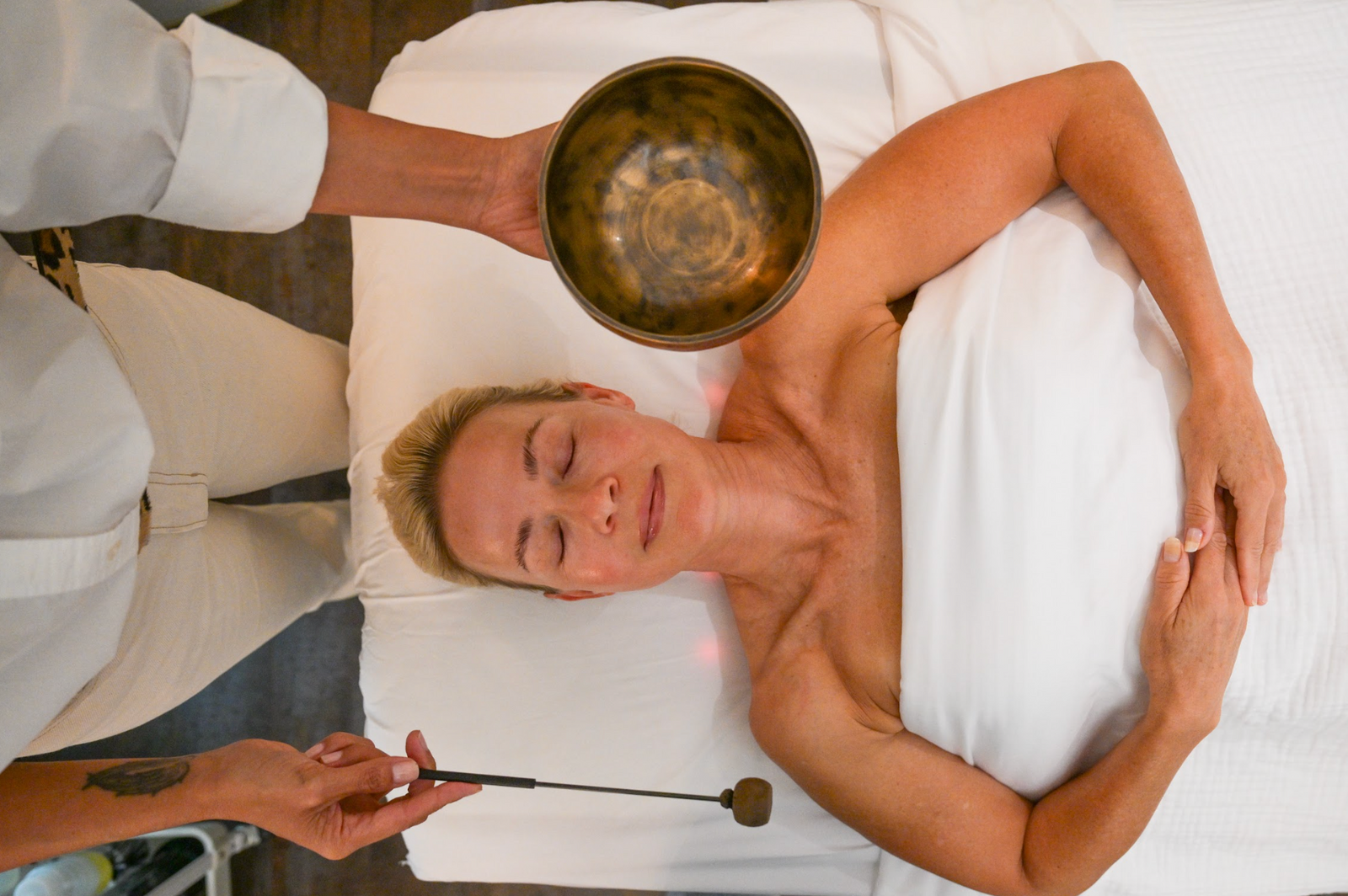 Sound Bath Facial Experience