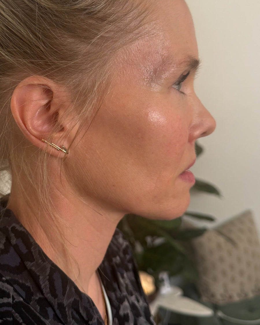 Sarah, after, side profile