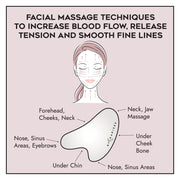 White Jade Gua Sha Facial Stone