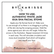 White Jade Gua Sha Facial Stone